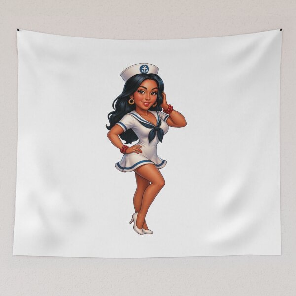 Item preview, "Retro Glamour: Charm and Audacity of Pin-Ups” designed and sold by CHRIST5000.