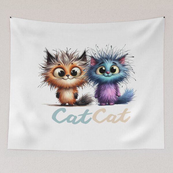 Item preview, Cute Funny Cats CatCat  designed and sold by JokeAndStyle.
