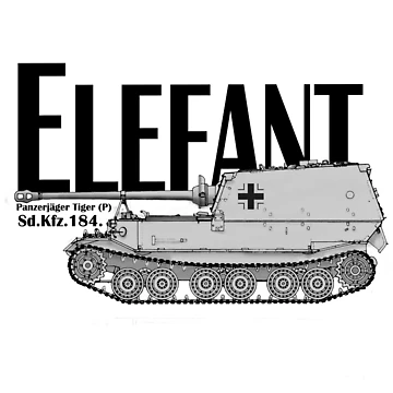 Artwork thumbnail, Elefant Tank Destoryer by General-Rascal
