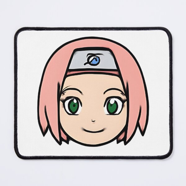 Item preview, Pink Haired Kunoichi Head Icon designed and sold by MonikaCuro.
