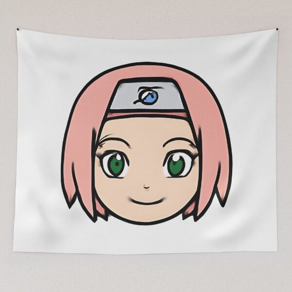 Item preview, Pink Haired Kunoichi Head Icon designed and sold by MonikaCuro.