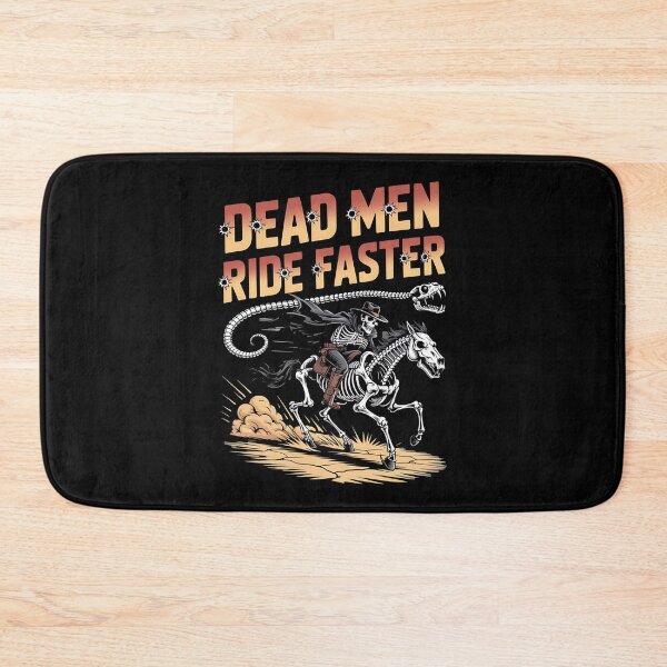 Item preview, skeleton cowboy - western skeleton - cowboy skull - ghost cowboy - spooky cowboy - undead outlaw - dark western - cowboy bones - western gothic - skull illustration - desert bones - haunted saloon designed and sold by JansenGS.