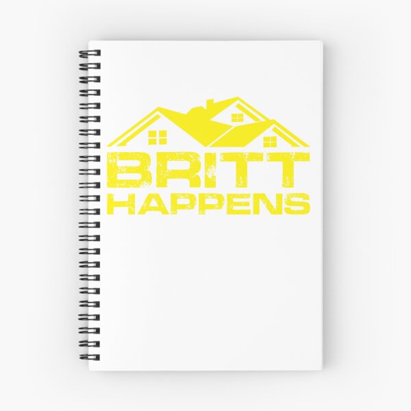 Item preview, Britt Happens yellow designed and sold by Joyful Ivy.