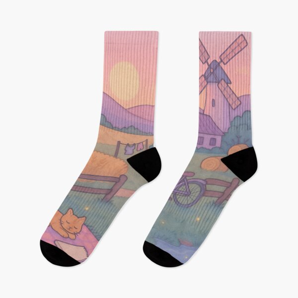 Item preview, Country sunset designed and sold by BrumaSalve.