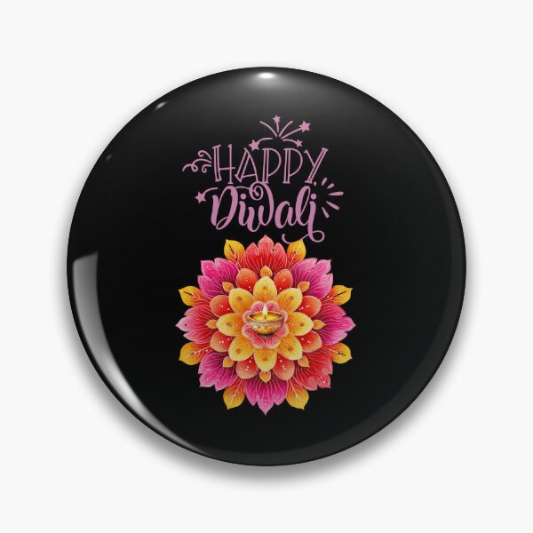 Item preview,  Shub Dipaavali , Happy Diwali ver 2D| Festival of Lights | Indian Deepavali Celebration with Diyas, Rangoli & Lord Ganesha | Hindu Festival Art & Gifts|yoga designed and sold by CosmicNook1.