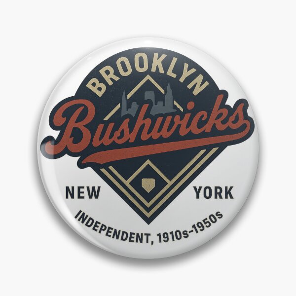 Item preview, Brooklyn Bushwicks – New York Baseball Team (1910s–1950s Vintage Logo) designed and sold by BackstopAndCo.