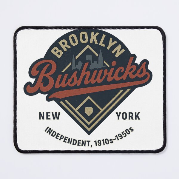 Item preview, Brooklyn Bushwicks – New York Baseball Team (1910s–1950s Vintage Logo) designed and sold by BackstopAndCo.