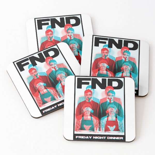 Item preview, Red & Blue Overlay - Official Friday Night Dinner designed and sold by Friday Night Dinner.