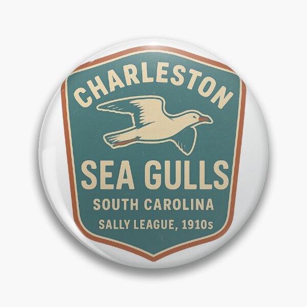 Item preview, Charleston Sea Gulls – South Carolina Baseball Team (1910s Vintage Logo) designed and sold by BackstopAndCo.