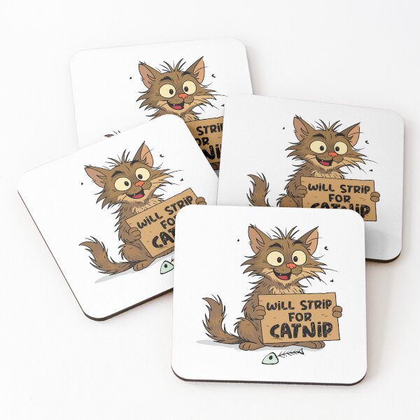 Item preview, Will strip for catnip designed and sold by Giggitee.