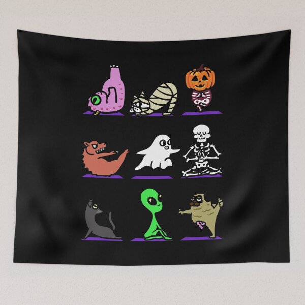 Item preview, Halloween Yoga  designed and sold by Huebucket.