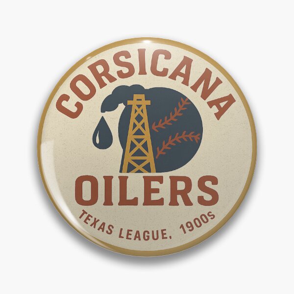 Item preview, Corsicana Oilers – Texas Baseball Team (1900s Vintage Logo) designed and sold by BackstopAndCo.
