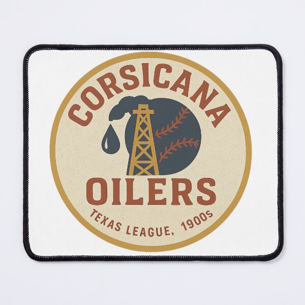 Item preview, Corsicana Oilers – Texas Baseball Team (1900s Vintage Logo) designed and sold by BackstopAndCo.