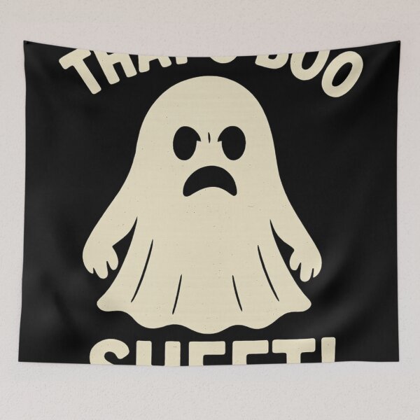 Item preview, That’s Boo Sheet! upset ghost Halloween design  designed and sold by Oqueartecura.