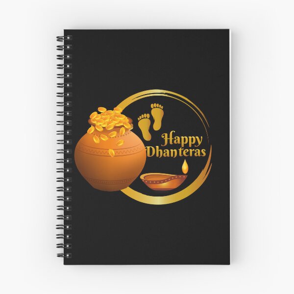 Item preview, Dhanteras|Shub Dipaavali , Happy Diwali ver 3b| Festival of Lights | Indian Deepavali Celebration with Diyas, Rangoli & Lord Ganesha | Hindu Festival Art & Gifts|yoga designed and sold by CosmicNook1.