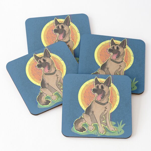Item preview, German Shepherd Vintage Toon designed and sold by Jackaloo.