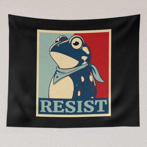 Item preview, Frog Resist Portland Protest for Men and Women  designed and sold by MotivaChic.