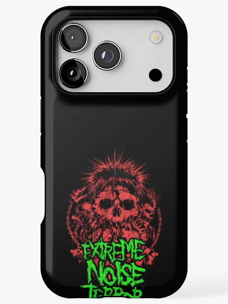 Thumbnail 1 of 4, iPhone Case, Extreme Noise Terror Band designed and sold by BrodieBouges.