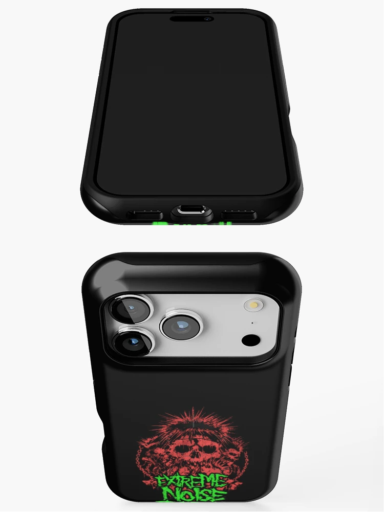Thumbnail 3 of 4, iPhone Case, Extreme Noise Terror Band designed and sold by BrodieBouges.