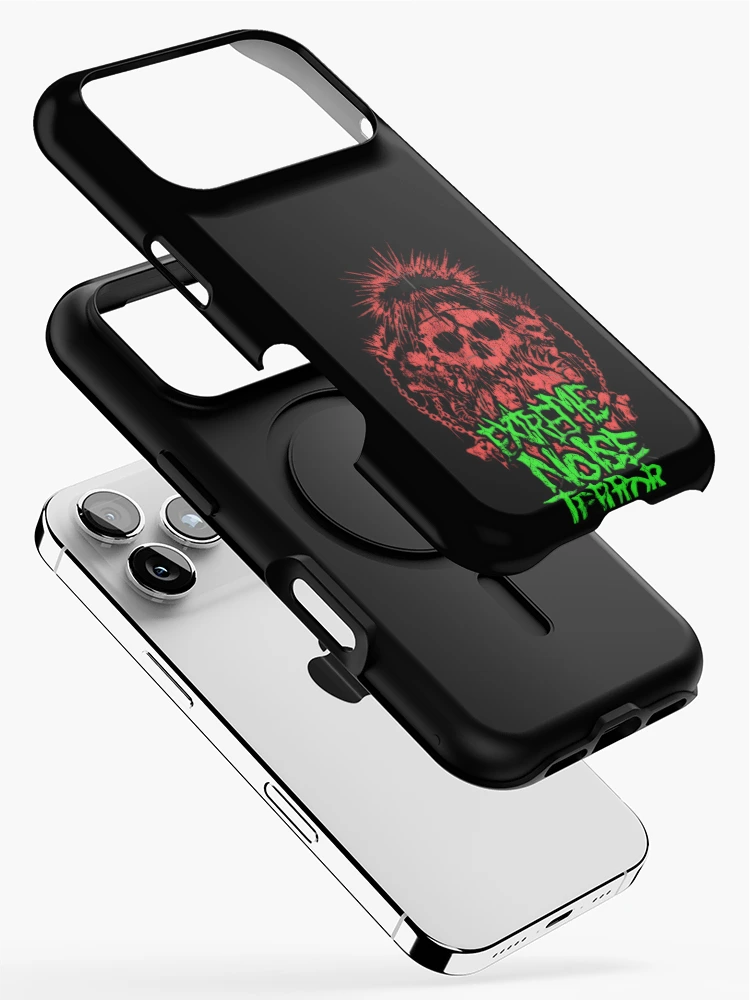 Thumbnail 2 of 4, iPhone Case, Extreme Noise Terror Band designed and sold by BrodieBouges.