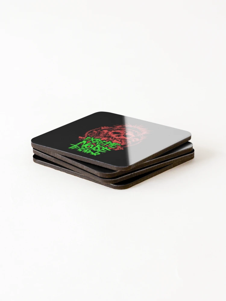 Thumbnail 4 of 5, Coasters (Set of 4), Extreme Noise Terror Band designed and sold by BrodieBouges.