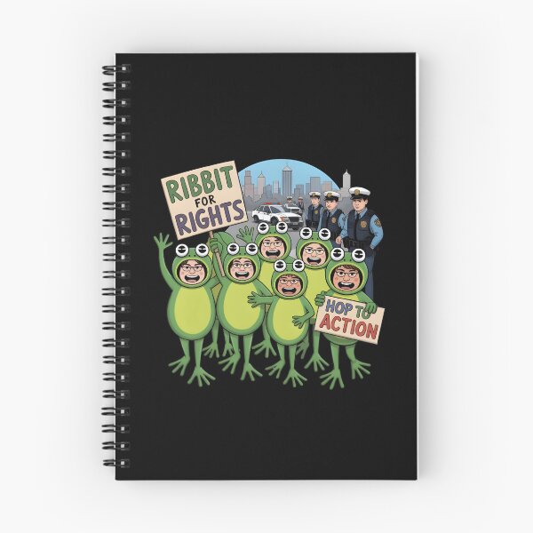Item preview, Portland Frog – Peaceful Protest Hero designed and sold by Avenius Graphics.