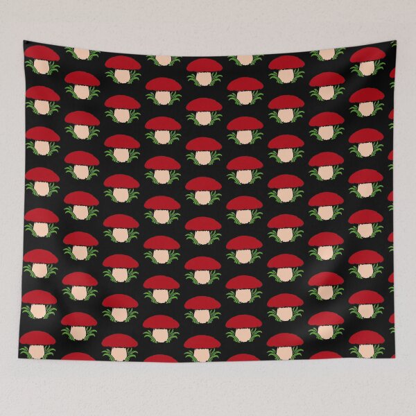 Item preview, Mushroom Simple Red Cap Fungi Nature Food Organic designed and sold by shirt-o-mat.