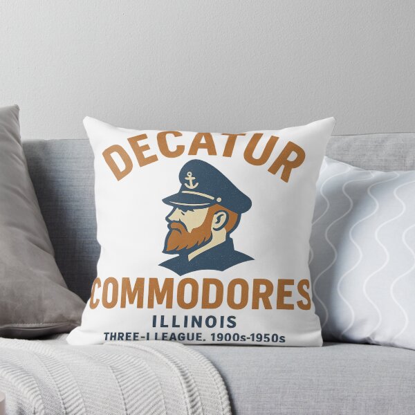 Item preview, Decatur Commodores – Illinois Baseball Team (1900s–1950s Vintage Logo) designed and sold by BackstopAndCo.
