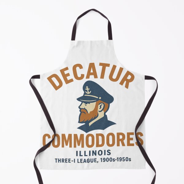 Item preview, Decatur Commodores – Illinois Baseball Team (1900s–1950s Vintage Logo) designed and sold by BackstopAndCo.