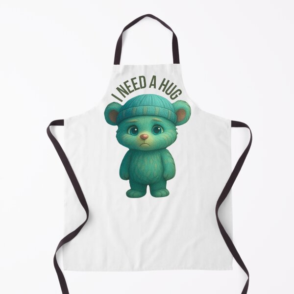 Item preview, I Need a Hug – Soft Blue Bear by Mizu-Miu designed and sold by D-T-Official.