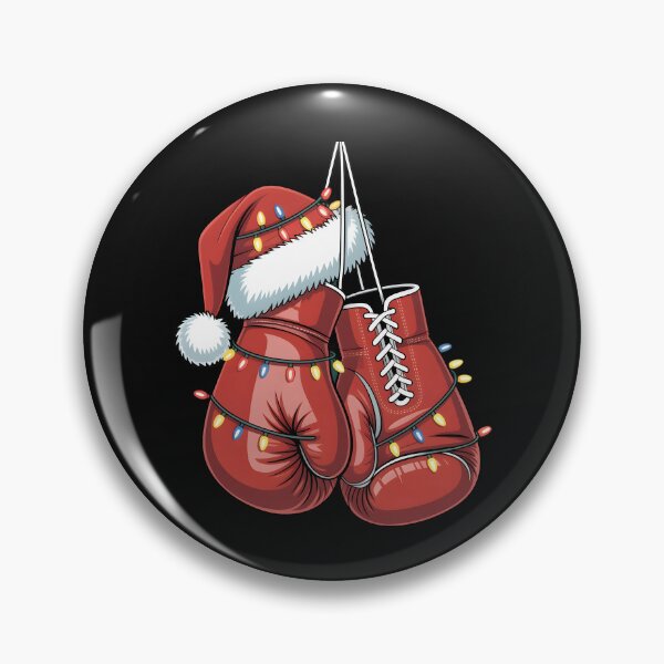 Item preview, Boxing Gloves Christmas Lights Santa Box Player Boxer Men  designed and sold by clothesy7.