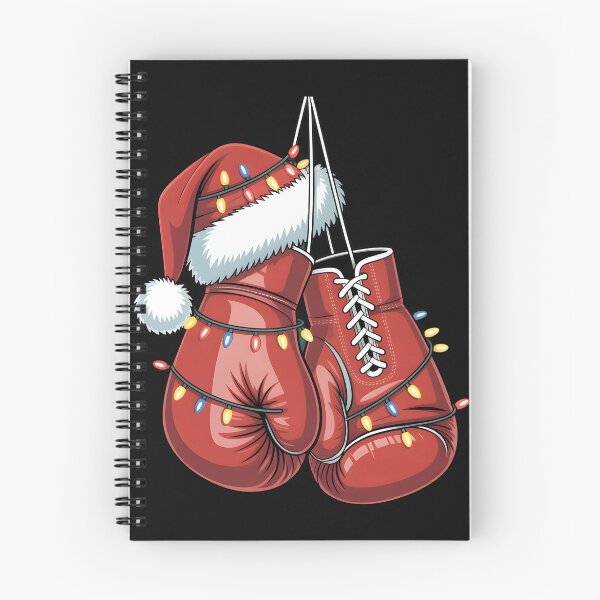 Item preview, Boxing Gloves Christmas Lights Santa Box Player Boxer Men  designed and sold by clothesy7.