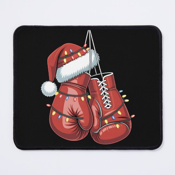 Item preview, Boxing Gloves Christmas Lights Santa Box Player Boxer Men  designed and sold by clothesy7.