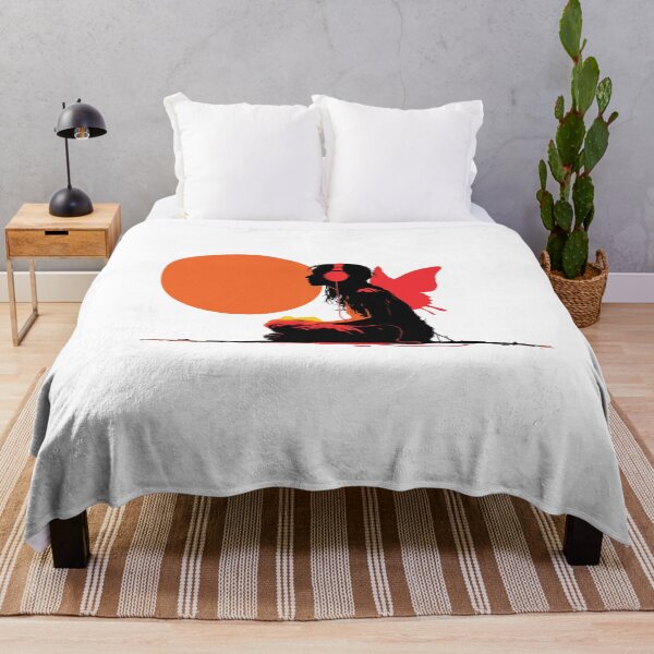 Item preview, Lo-Fi Butterfly Girl – Urban Music Aesthetic Art designed and sold by abicir.