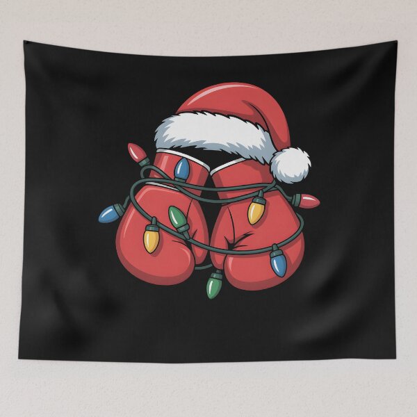 Item preview, Box Player Boxing Gloves Christmas Boxer Santa Xmas Men Boys designed and sold by clothesy7.
