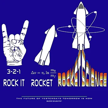 Artwork thumbnail, 3-2-1 ROCK IT - ROCKET - ROCKET SCIENCE by BuzzDalways