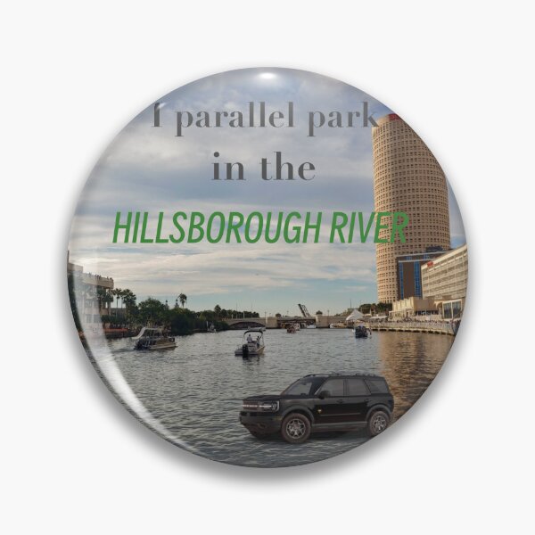 Item preview, I parallel park in the Hillsborough River designed and sold by Courtbutt Draws.