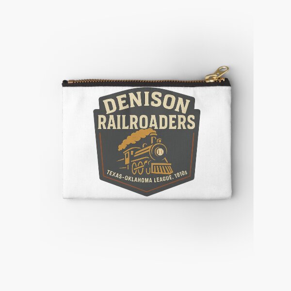 Item preview, Denison Railroaders – Texas–Oklahoma Baseball Team (1910s Vintage Logo) designed and sold by BackstopAndCo.