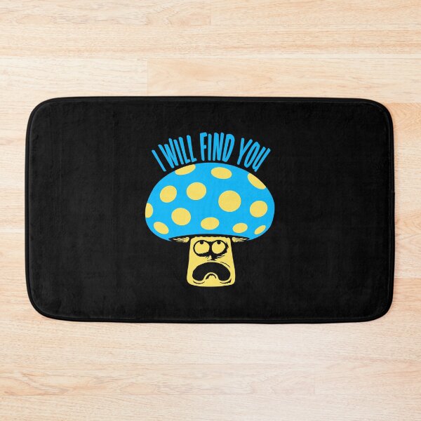 Item preview, Mushroom I Will Find You Scared Panicked Looking Up designed and sold by shirt-o-mat.