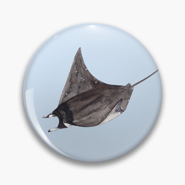 Item preview, SHORTHORNED PYGMY DEVIL RAY-Mobula kuhlii designed and sold by BEATRIZ ABAITUA.