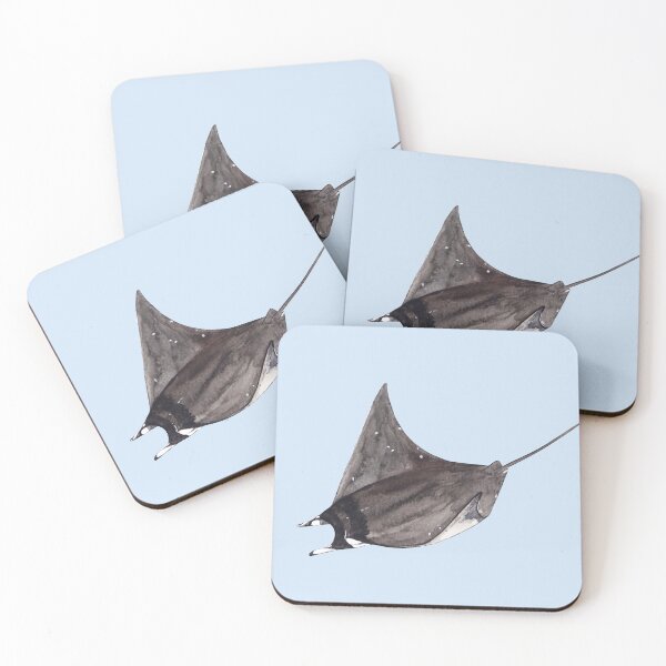 Item preview, SHORTHORNED PYGMY DEVIL RAY-Mobula kuhlii designed and sold by BEATRIZ ABAITUA.