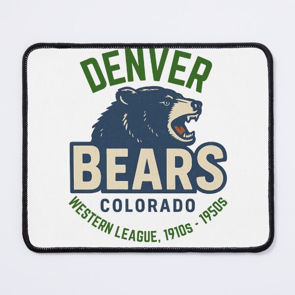 Item preview, Denver Bears – Colorado Baseball Team (1910s–1950s Vintage Logo) designed and sold by BackstopAndCo.