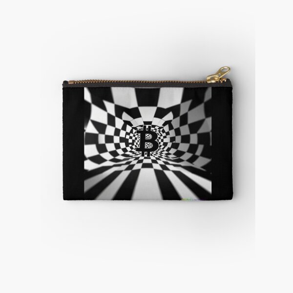 Item preview, Wave Flow Op Art Bitcoin designed and sold by Benito Del Ray.