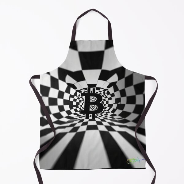 Item preview, Wave Flow Op Art Bitcoin designed and sold by Benito Del Ray.