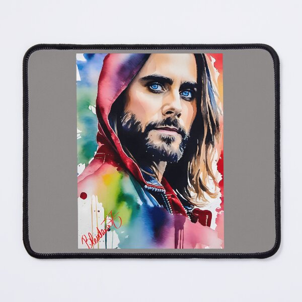 Item preview, JARED-LETO-WATERCOLOR designed and sold by mateo7kgreen.