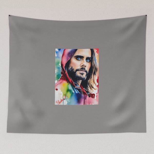 Item preview, JARED-LETO-WATERCOLOR designed and sold by mateo7kgreen.
