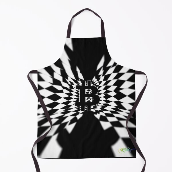 Item preview, Radiant Depth Op Art Bitcoin designed and sold by Benito Del Ray.