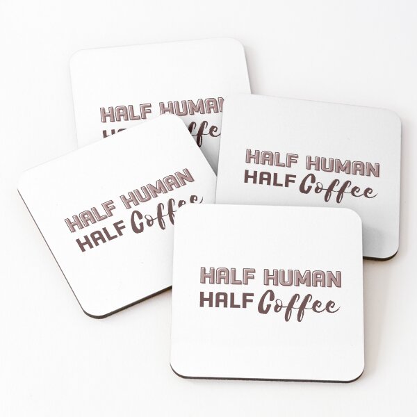 Item preview, The Quirky Half Human Half Coffee Design designed and sold by ArtLabCreations.