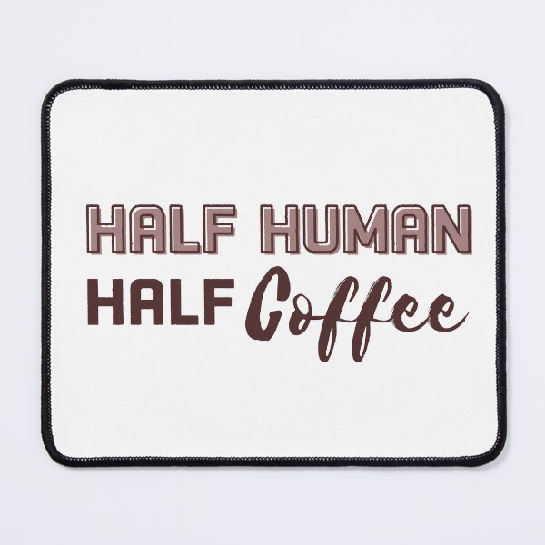 Item preview, The Quirky Half Human Half Coffee Design designed and sold by ArtLabCreations.