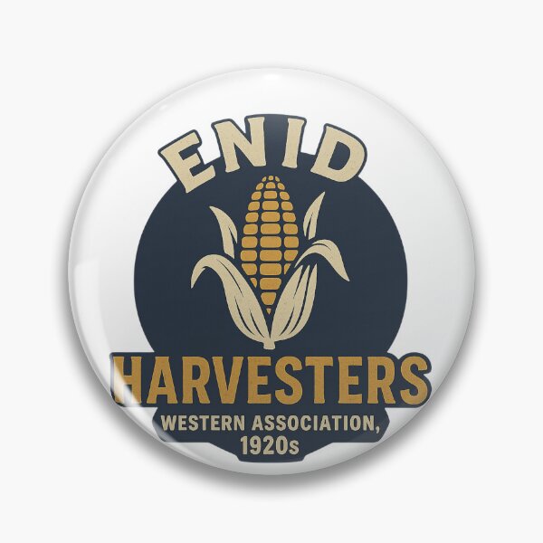 Item preview, Enid Harvesters – Oklahoma Baseball Team (1920s Vintage Logo) designed and sold by BackstopAndCo.